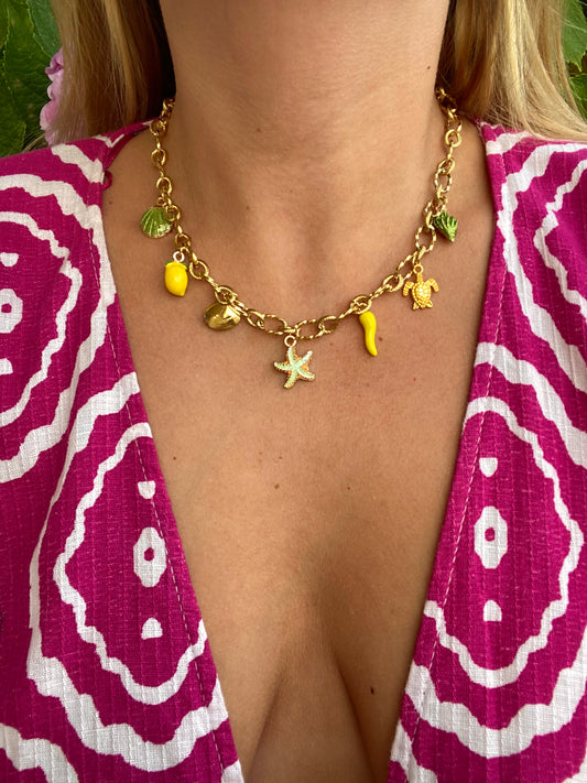 Collier charms Honolulu
