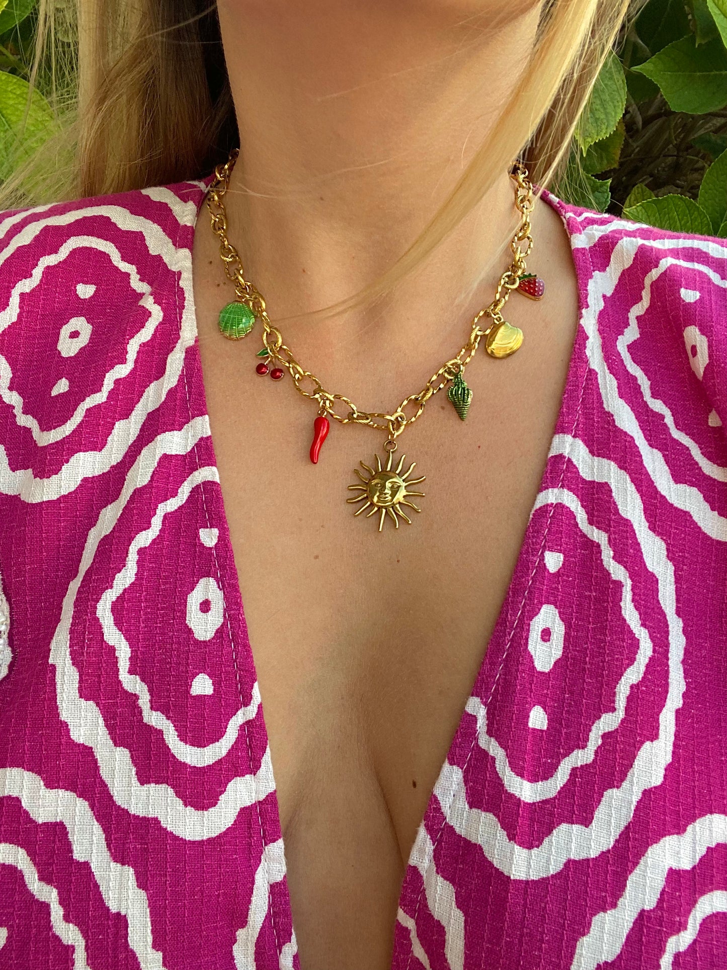 Collier Charms Style Porto